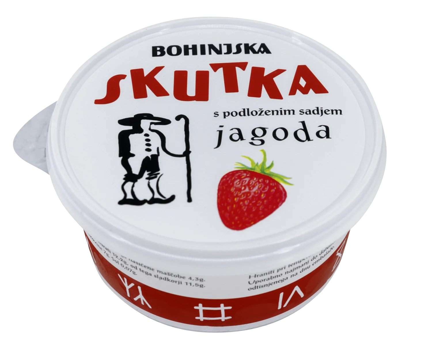 Bohinjska sirarna - Skutka jagoda